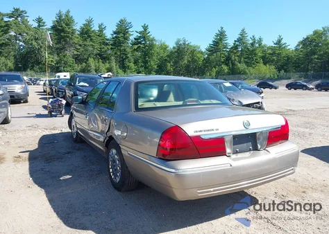 2003 Mercury Grand Marquis Gs из США, поврежденный, VIN 2MEFM74W83X657610
